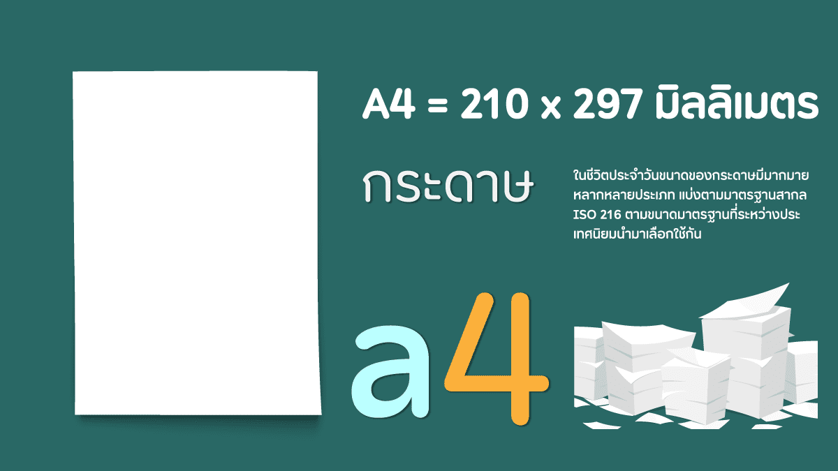 ขนาดกระดาษ a4 ขนาด a3